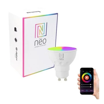 Immax NEO 07777L - LED RGB+CCT Stmievateľná žiarovka GU10/4,8W/230V Tuya