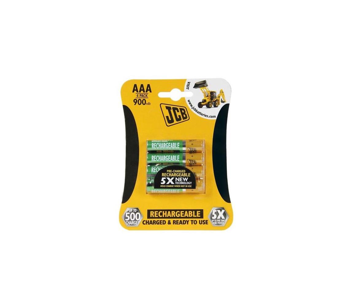 JCB AAA 900 mAh 4 ks JCB-HR31000RC-4B