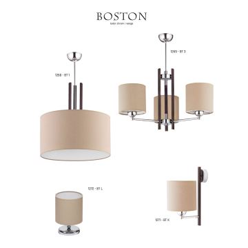 JUPITER 1272-BTL - Stolná lampa BOSTON 1xE27/60W