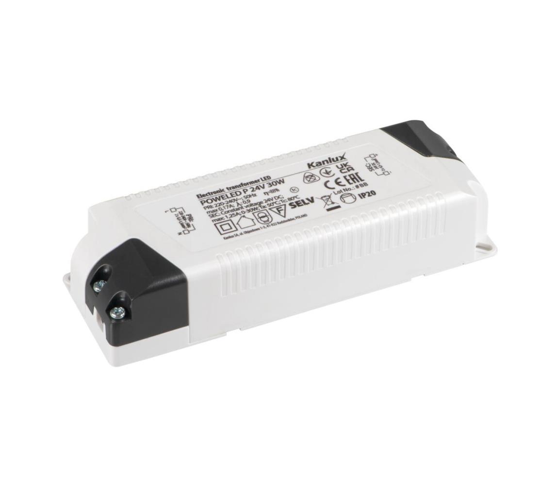   26815 - LED Elektronický transformátor 30W/24V 