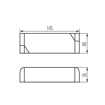 LED Elektronický transformátor 30W/24V