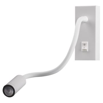 LED Flexibilná lampička TONIL LED/2,7W/230V biela