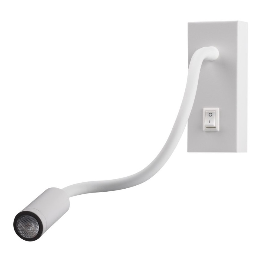 LED Flexibilná lampička TONIL LED/2,7W/230V biela