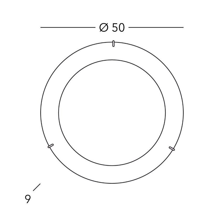 Kolarz A1306.13.3 - Stropné svietidlo MOON 3xE27/60W/230V