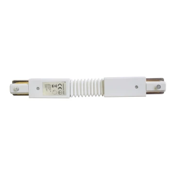 Konektor pre svietidlá v lištovom systéme TRACK biela typ Flexi