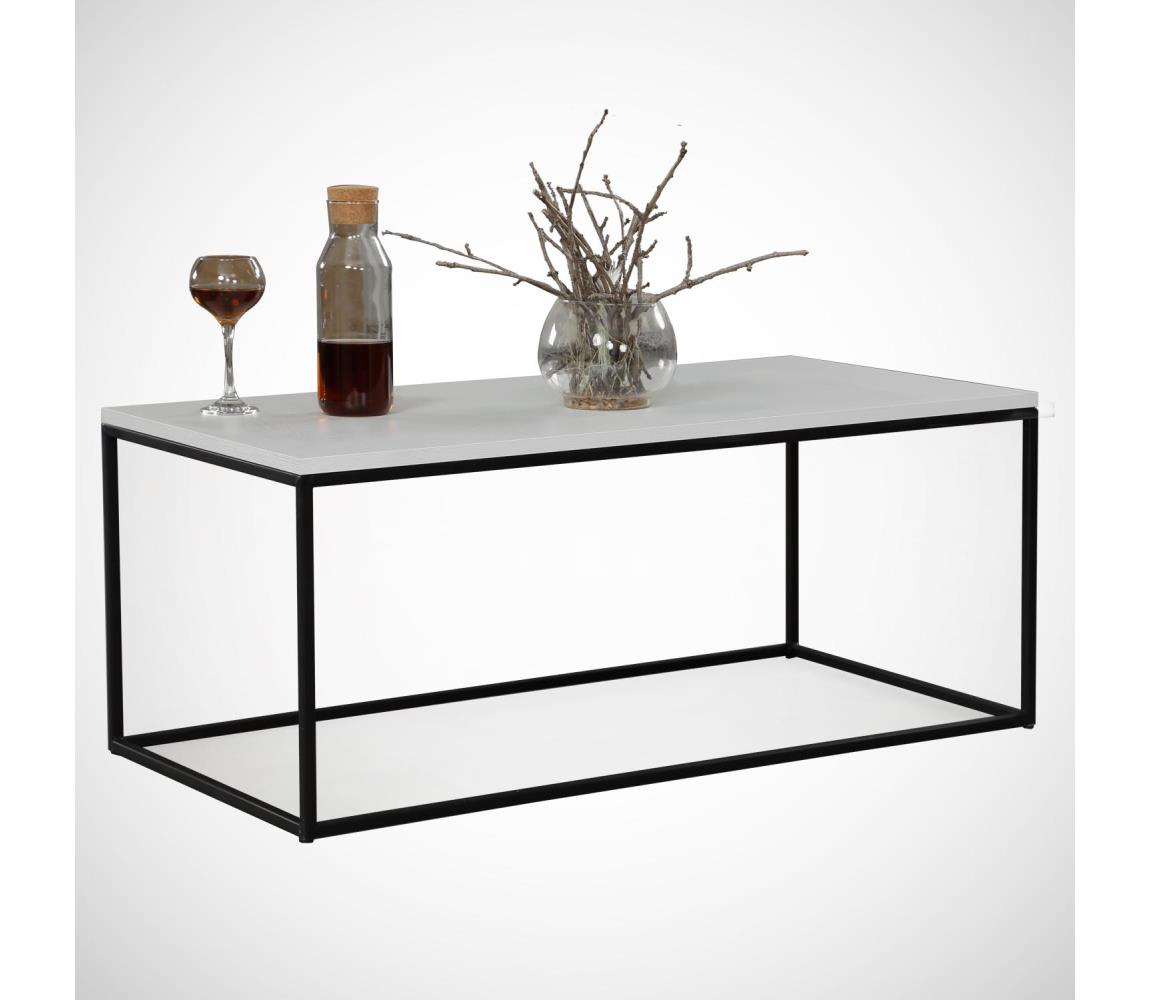  Konferenčný stolík COSCO 43x95 cm biela 