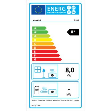 Kratki - Krbové oceľové kachle 8kW 150mm