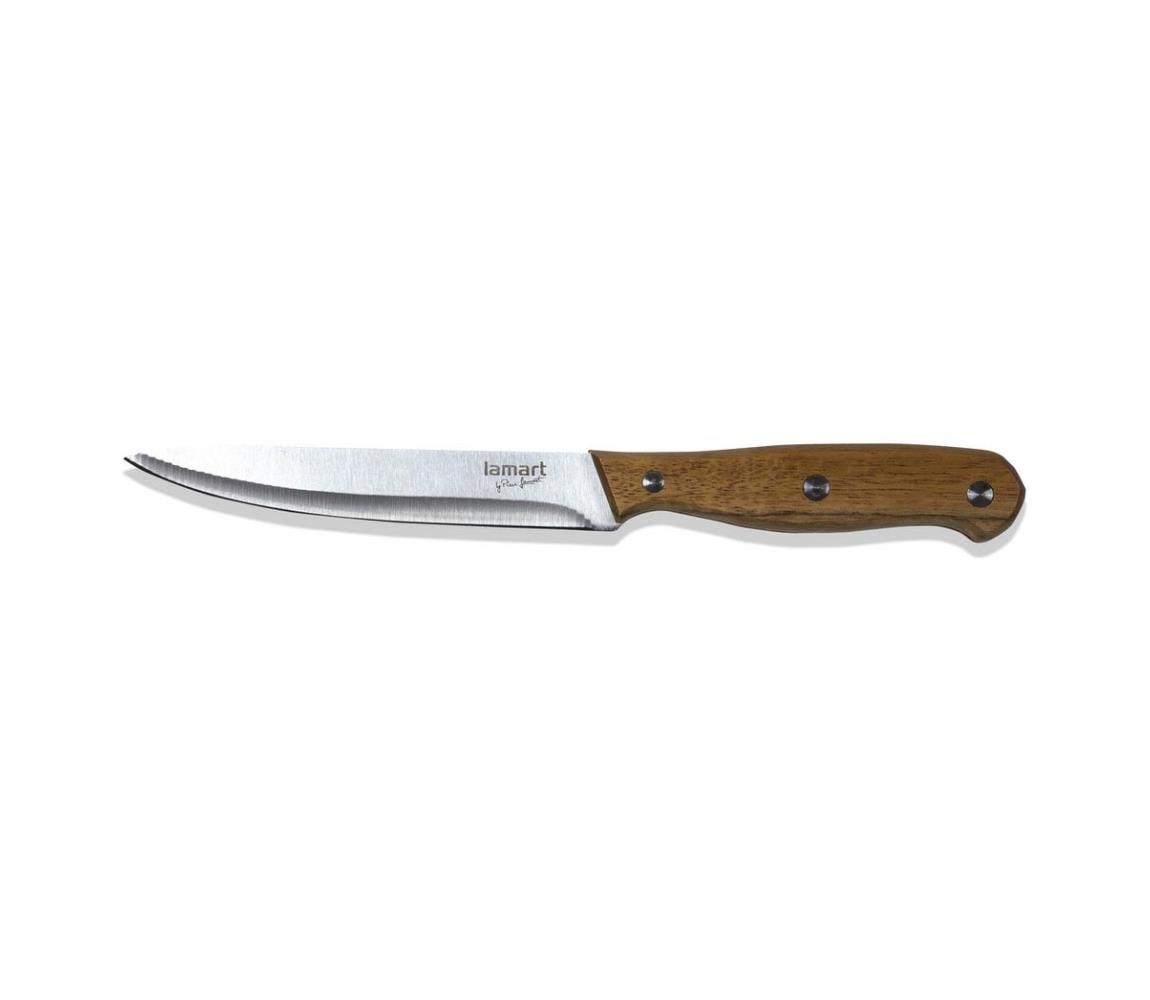 Lamart Lamart - Kuchynský nôž 21,3 cm drevo