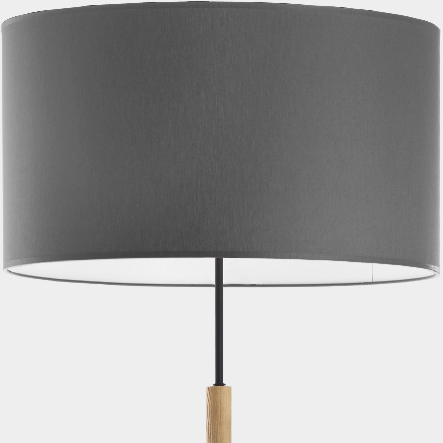 Lampa stojacia DEVA 1xE27/25W/230V šedá