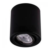 LED Bodové svietidlo TUBA 1xGU10/5W/230V 2700K čierna