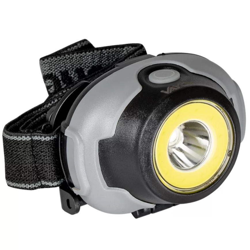 LED Čelovka 2xLED/3xAAA IP44 170 lm