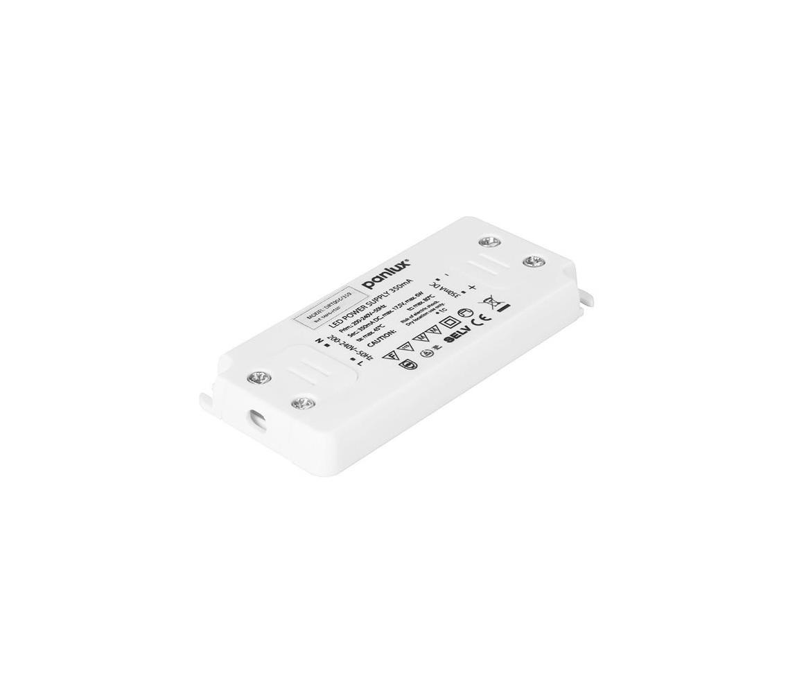  LED Elektronický transformátor DRIVER 6W/350mA/230V 