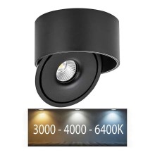 LED Flexibilné bodové svietidlo LED/28W/230V 3000/4000/6400K CRI 90 čierna