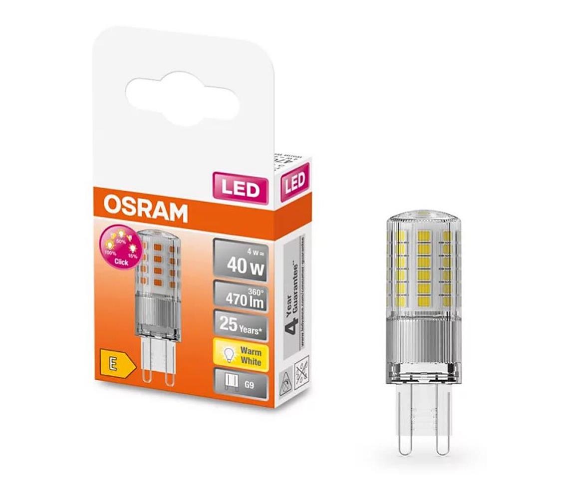 Osram LED Krokovo stmievateľná žiarovka G9/4W/230V 2700K - Osram 