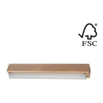 LED Kúpeľňové osvetlenie zrkadla AQUAVIVA LED/6W/230V 39 cm IP44 dub – FSC certifikované