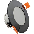 LED Kúpeľňové podhľadové svietidlo BONO LED/5W/230V 3000K IP65 čierna