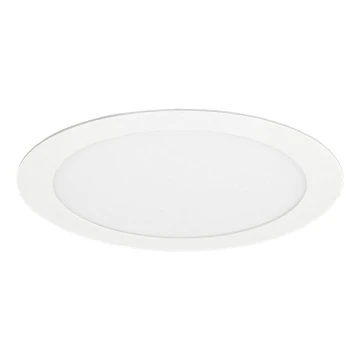 LED Kúpeľňové podhľadové svietidlo VEGA LED/12W/230V 2800K pr. 16,8 cm IP44 snehovo biela