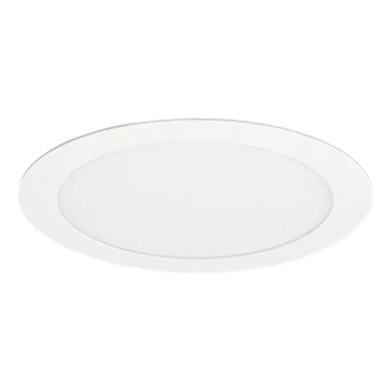 LED Kúpeľňové podhľadové svietidlo VEGA LED/18W/230V 2800K pr. 22,5 cm IP44 snehovo biela