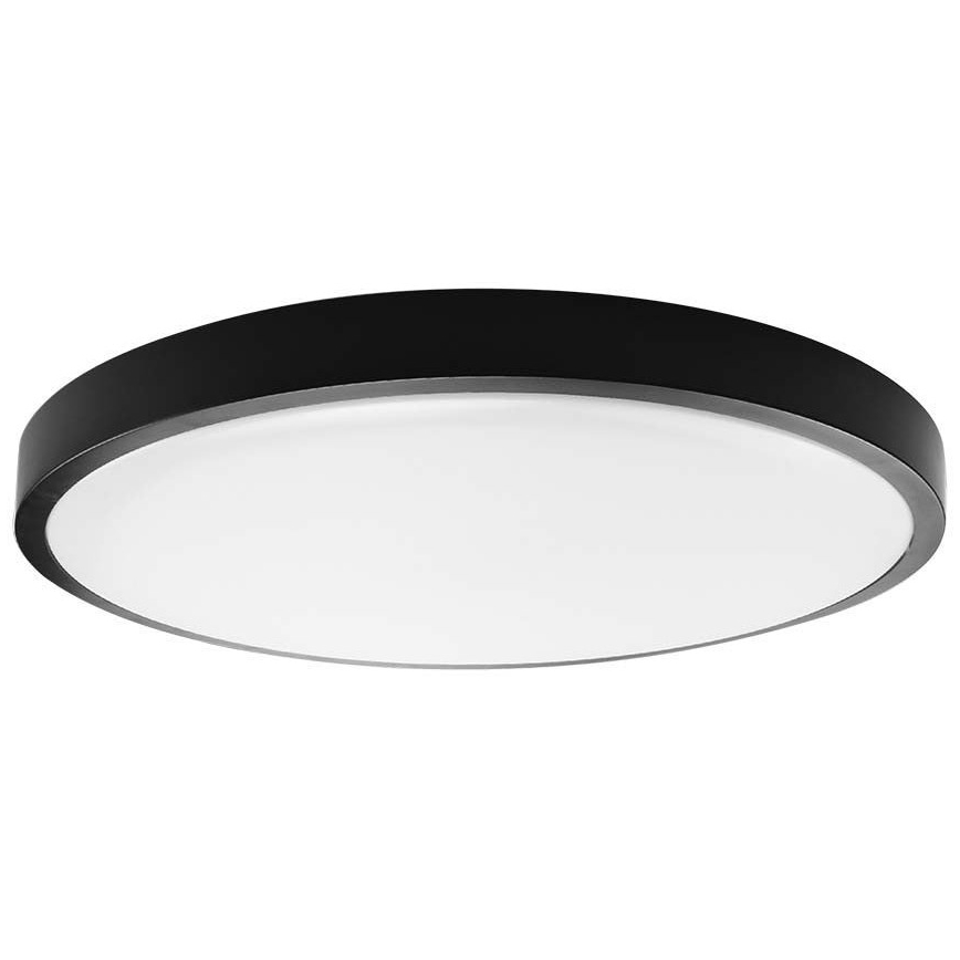 LED Kúpeľňové stropné svietidlo LED/18W/230V IP44 6500K pr. 25 cm čierna