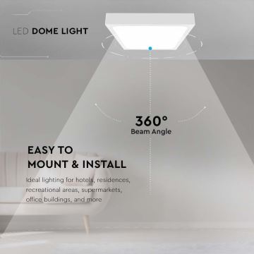 LED Kúpeľňové stropné svietidlo LED/30W/230V 3000K IP44 biela