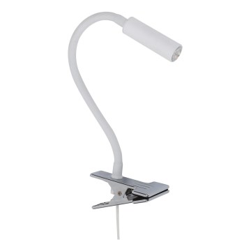 LED Lampa s Klipom LAGOS 1xG9/3W/230V 4000K biela