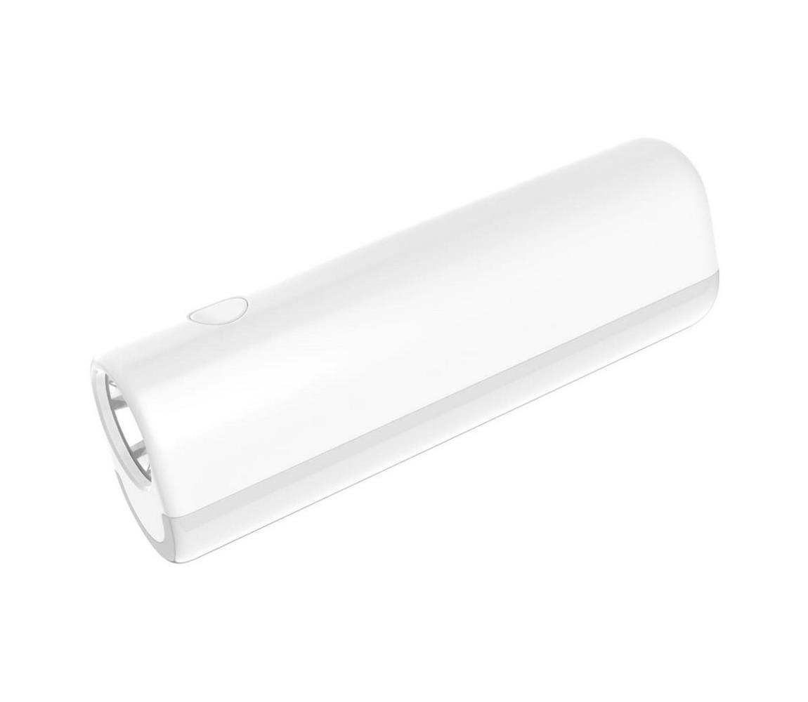  LED Nabíjacia baterka LED/4,5W/3,7V 1200 mAh biela 