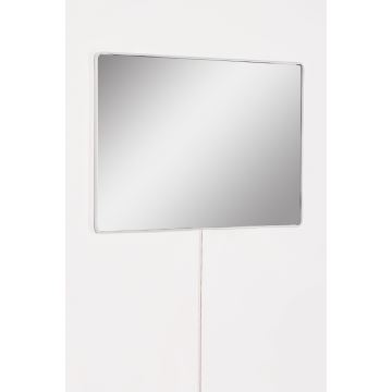 LED Nástenné zrkadlo s podsvietením RECTANGULAR 60x40 cm biela