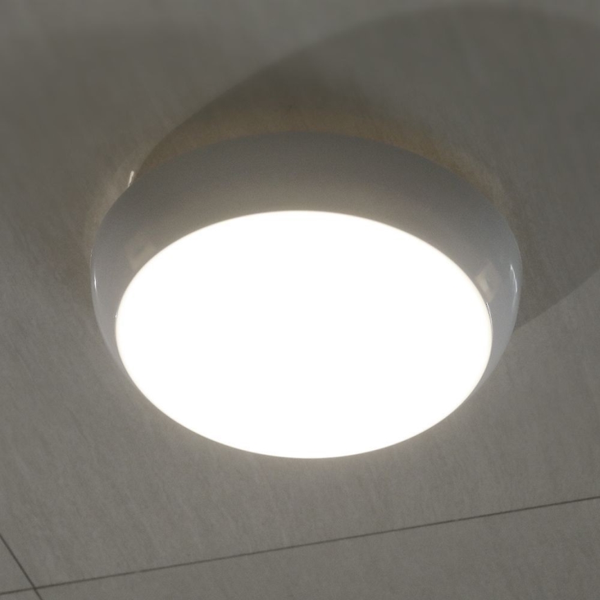 LED Núdzové stropné svietidlo so senzorom LED/8W/16W/20W/230V IP65 3000/4000/65000K
