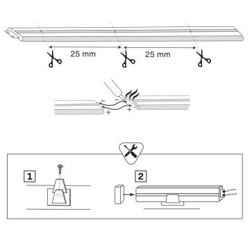 LED Pásik NEON 5 m LED/27W/12V IP65 oranžová