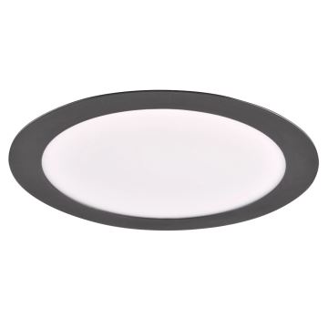 LED Podhľadové svietidlo RIGEL LED/14W/230V 4000K pr. 22 cm čierna