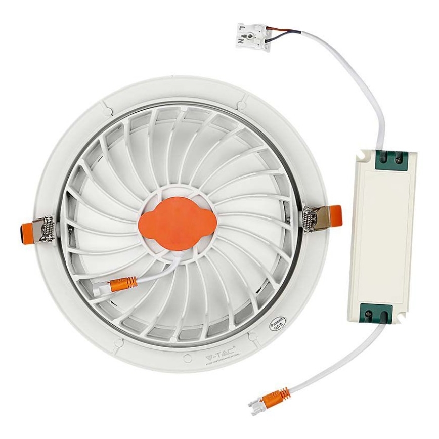 LED Podhľadové svietidlo SAMSUNG CHIP LED/10W/230V 3000K