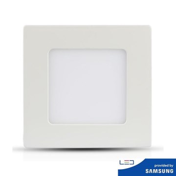 LED Podhľadové svietidlo SAMSUNG CHIP LED/12W/230V 6400K hranatý