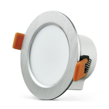 LED Podhľadové svietidlo VENUS LED/7W/230V strieborná guľaté