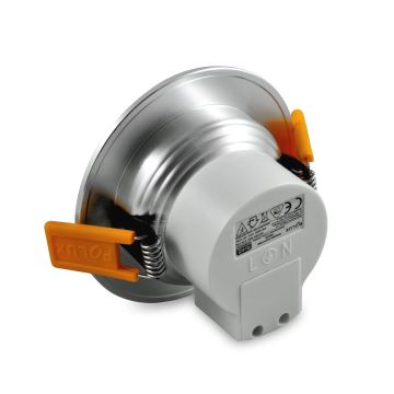LED Podhľadové svietidlo VENUS LED/7W/230V strieborná guľaté