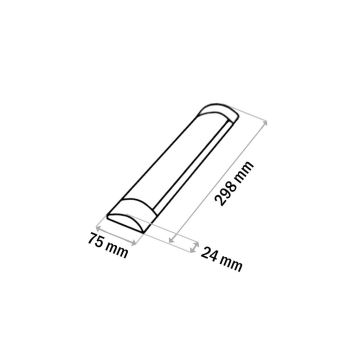 LED Podlinkové svietidlo QTEC LED/9W/230V 30 cm biela