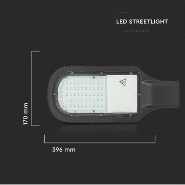 LED Pouličná lampa SAMSUNG CHIP LED/50W/230V 6400K IP65