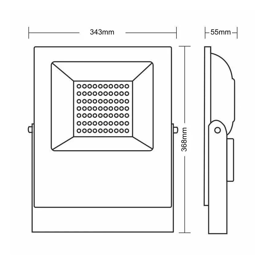 LED Reflektor PROFI PLUS LED/100W/230V 5000K IP66