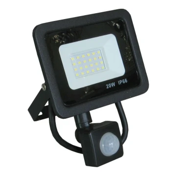 LED Reflektor so senzorom LED/20W/230V IP66