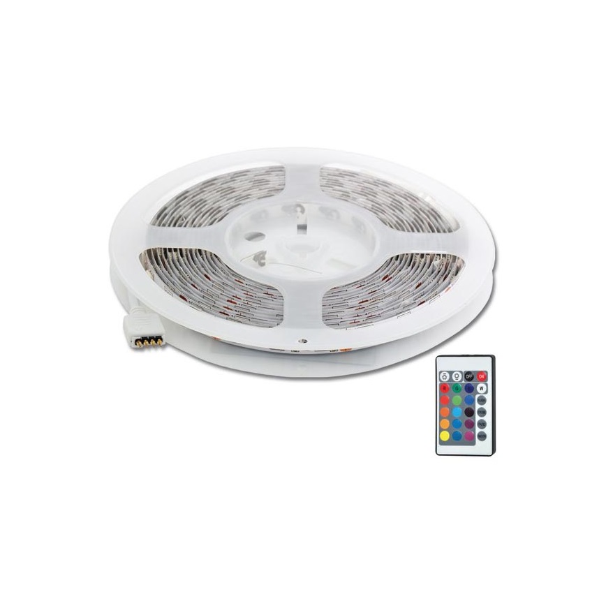 LED RGB pásik 1,5 m LED/21,6W/230V + diaľkové ovládanie