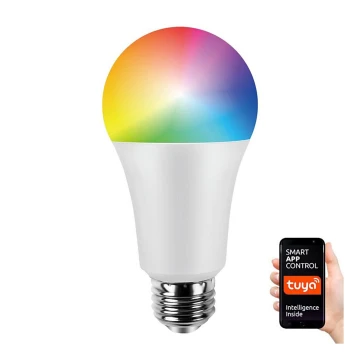 LED RGB Stmievateľná žiarovka A60 E27/8W/230V 2700-6500K Wi-Fi Tuya
