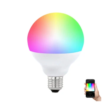 LED RGB Stmievateľná žiarovka CONNECT E27/13W 2700 - 6500K - Eglo