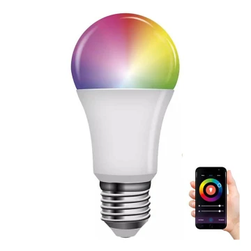 LED RGB Stmievateľná žiarovka GoSmart A60 E27/11W/230V 2700-6500K Wi-Fi Tuya