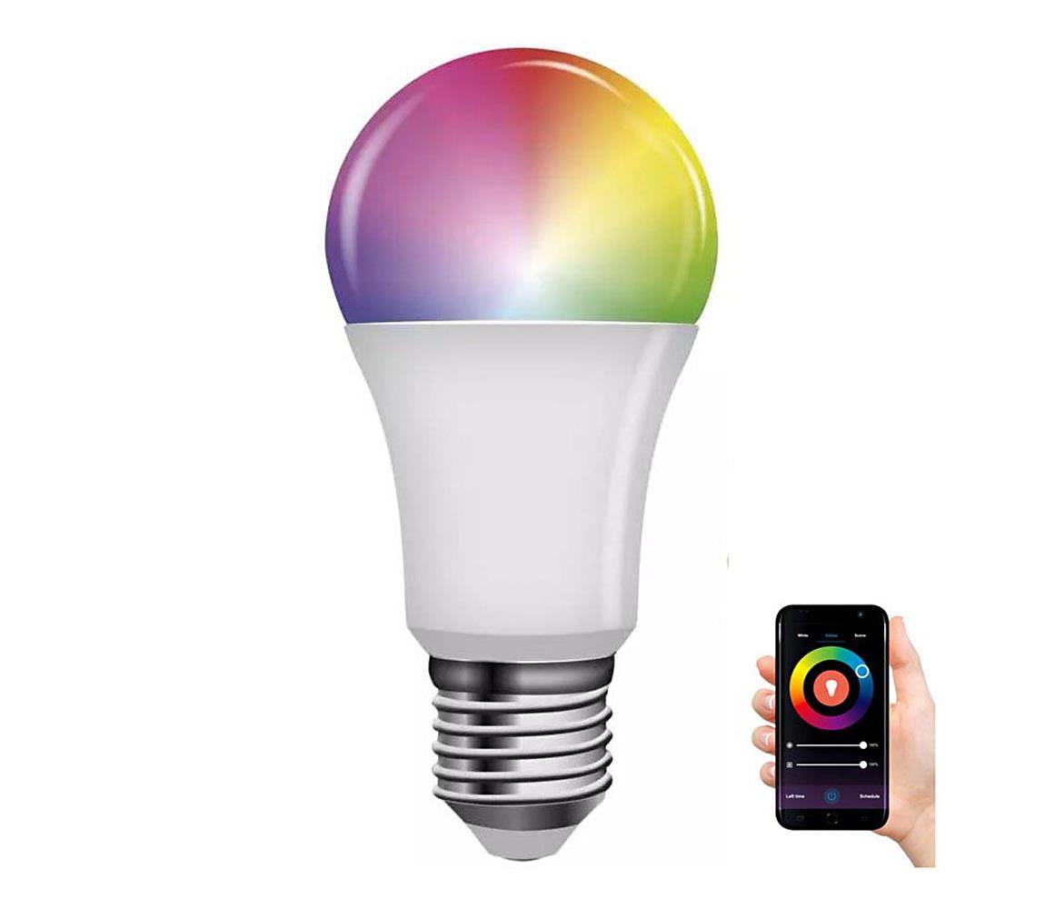  LED RGB Stmievateľná žiarovka GoSmart A60 E27/11W/230V 2700-6500K Wi-Fi Tuya 