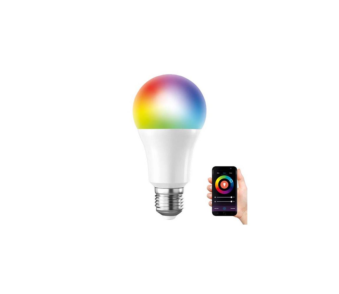  Chytrá WiFi žiarovka LED E27 10W RGB