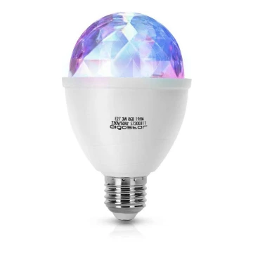 LED RGB Žiarovka E27/3W/230V - Aigostar