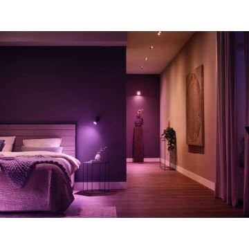 LED RGBW Stmievateľná žiarovka Philips Hue White And Color Ambiance GU10/4,2W/230V 2000-6500K