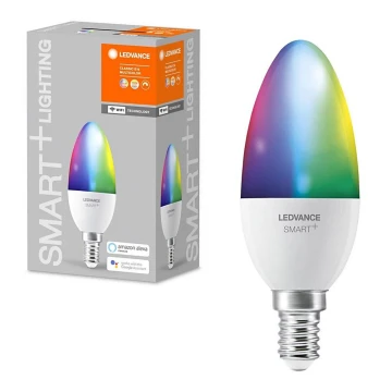 LED RGBW Stmievateľná žiarovka SMART+ E14/5W/230V 2700K-6500K Wi-Fi - Ledvance