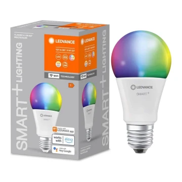 LED RGBW Stmievateľná žiarovka SMART+ E27/14W/230V 2700-6500K Wi-Fi - Ledvance