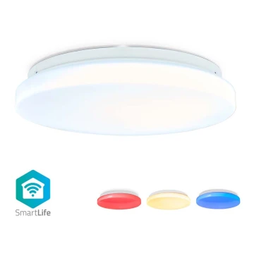 LED RGBW Stmievateľné stropné svietidlo SmartLife LED/18W/230V 3000-6500K Wi-Fi