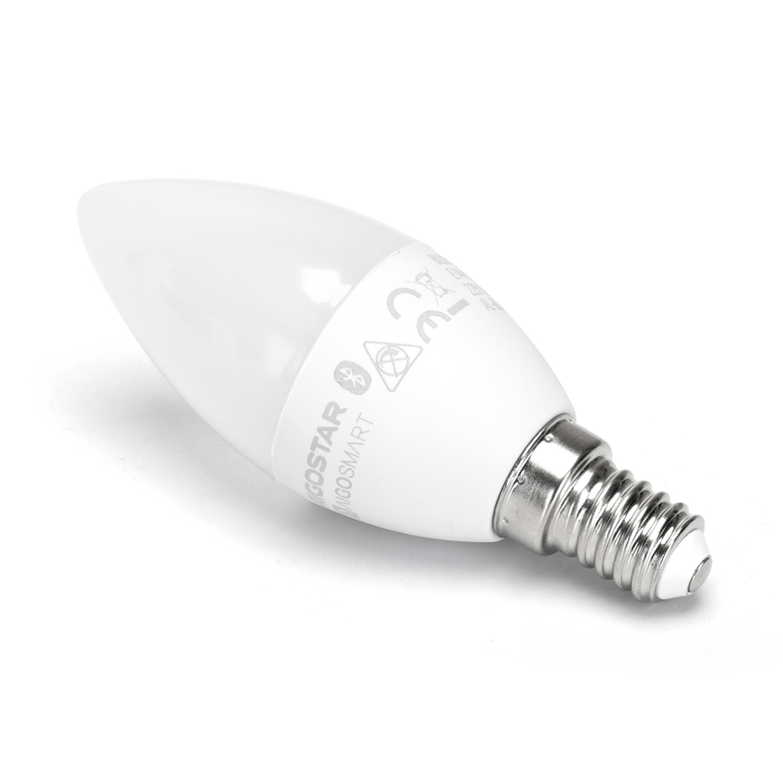 LED RGBW Žiarovka C37 E14/4,9W/230V 2700-6500K - Aigostar